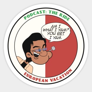Robert Evans Popeye Sticker